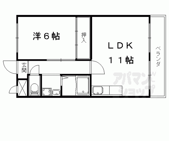 【ロイヤルハイツ秀】間取