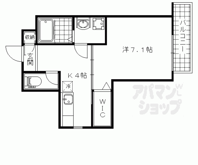 【Ｐａｌａｃｅ－Ｎ・御陵】間取