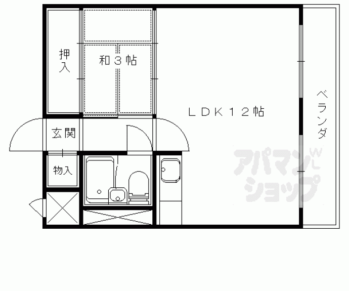 【ヴィラ大成】間取