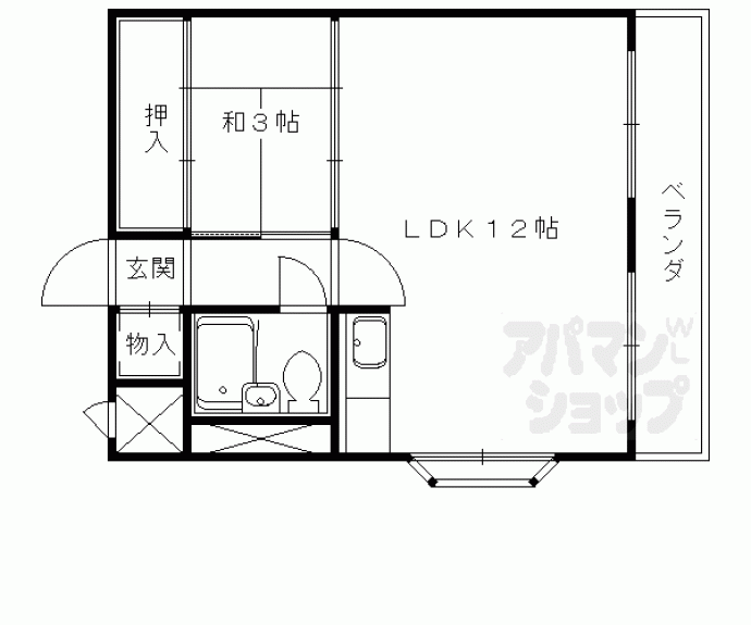 【ヴィラ大成】間取