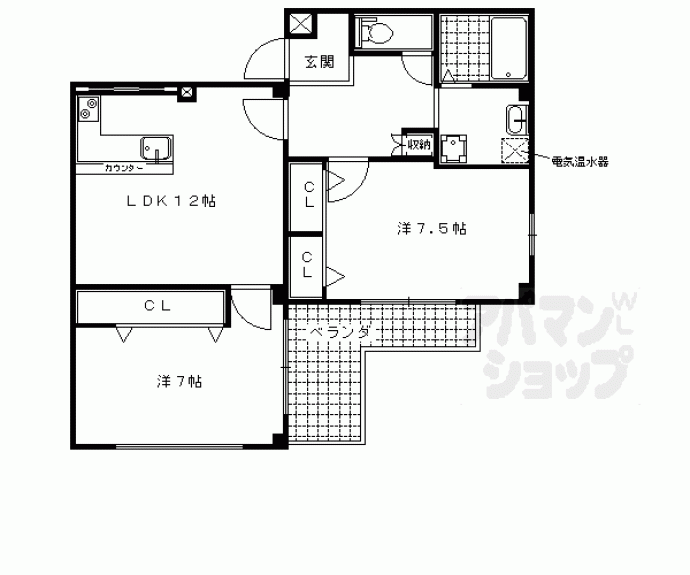 【プレステージ翼】間取