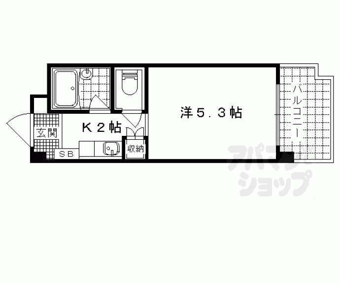 【プルミエール勧修寺】間取