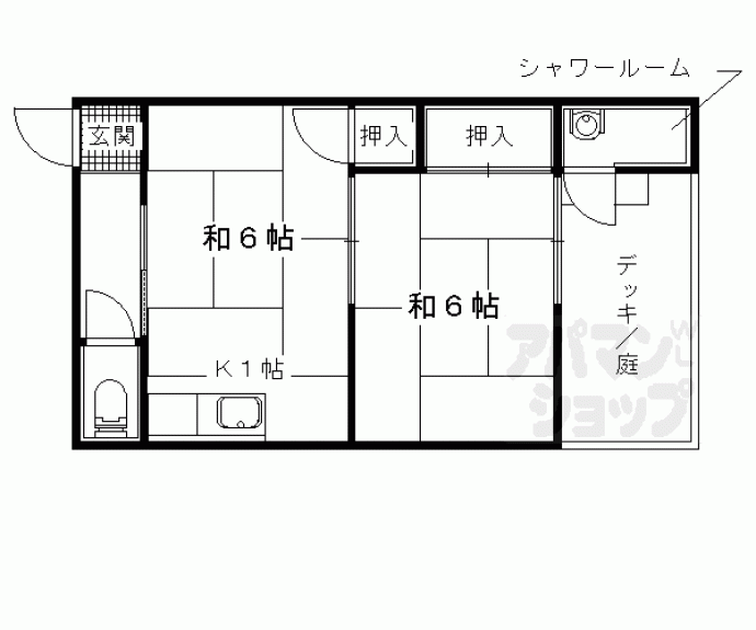【大塚山荘】間取