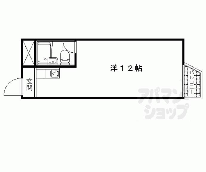 【コーポヒトミ】間取