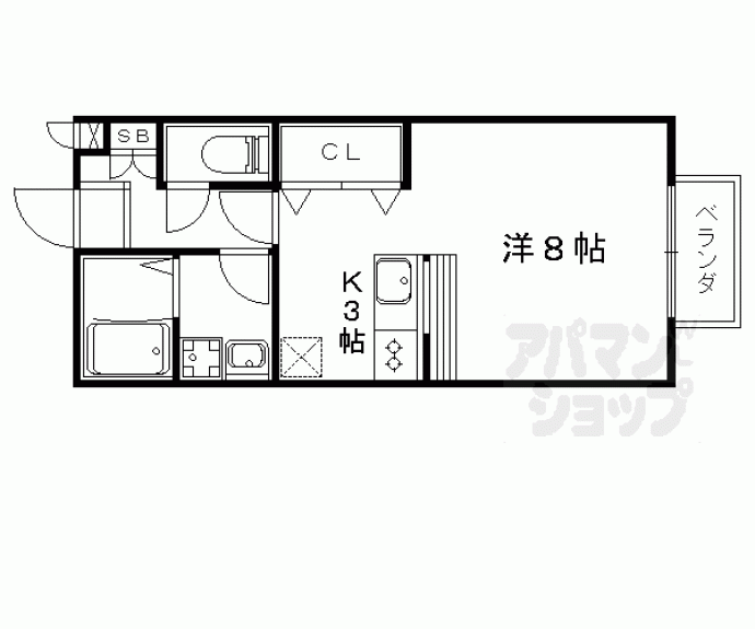 【エスポワール　Ａ棟】間取