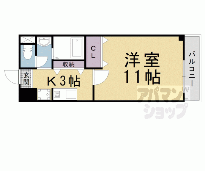 【メゾン・ド・ブランシェ】間取