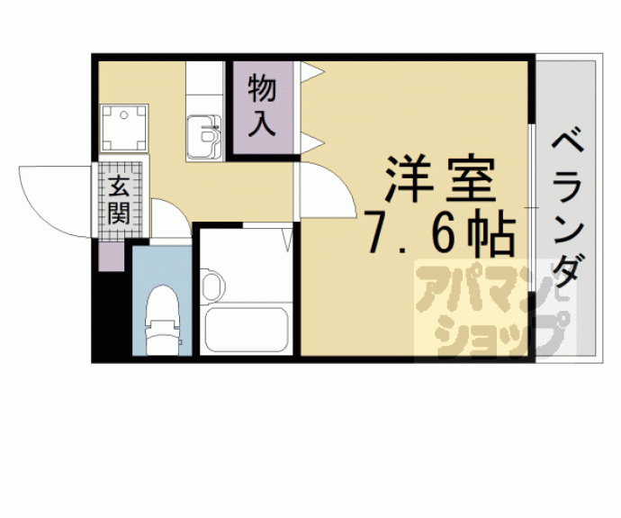 【LACASA山科】間取