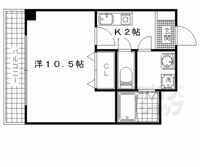 【LACASA山科】間取