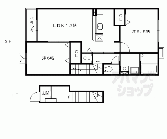 【ソレアード山階】間取