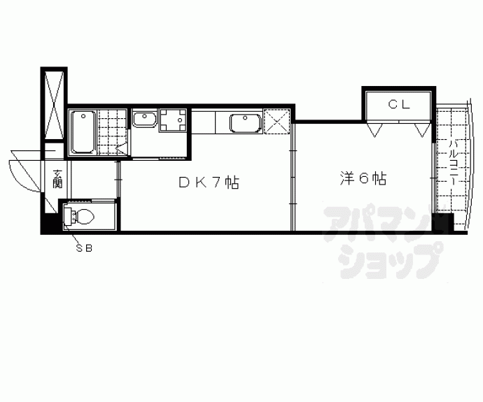 【プリムヴェール】間取