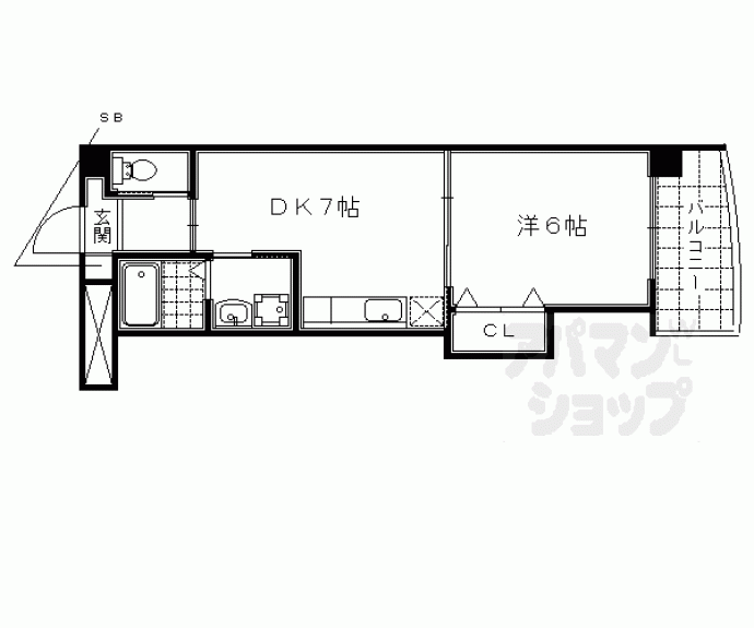 【プリムヴェール】間取