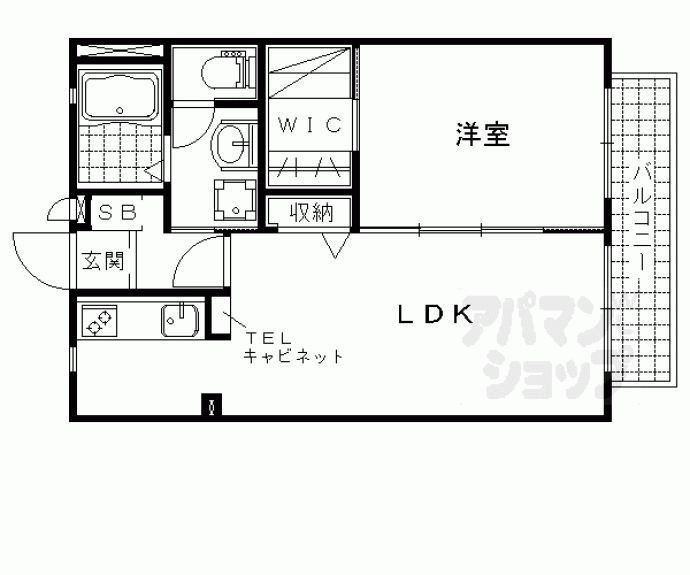 【シャーメゾン矢倉】間取