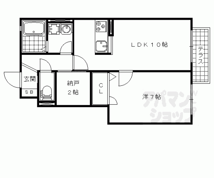 【シャーメゾンにしむら】間取