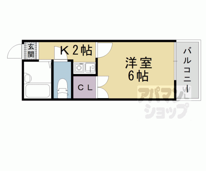 【川田マンション】間取