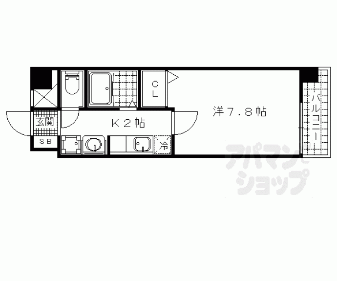 【エスタシオンデ山科三品】間取