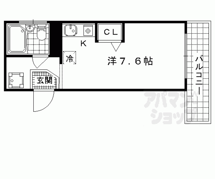 【パインフィールド日ノ岡】間取