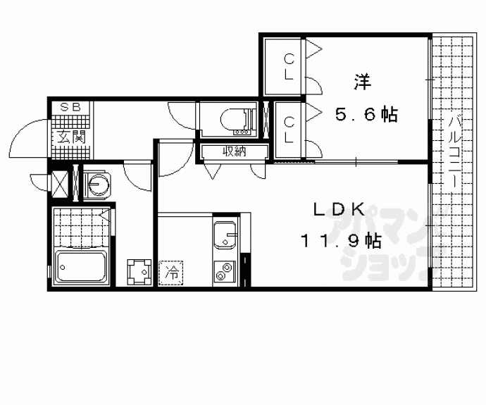 【ソレイユ】間取