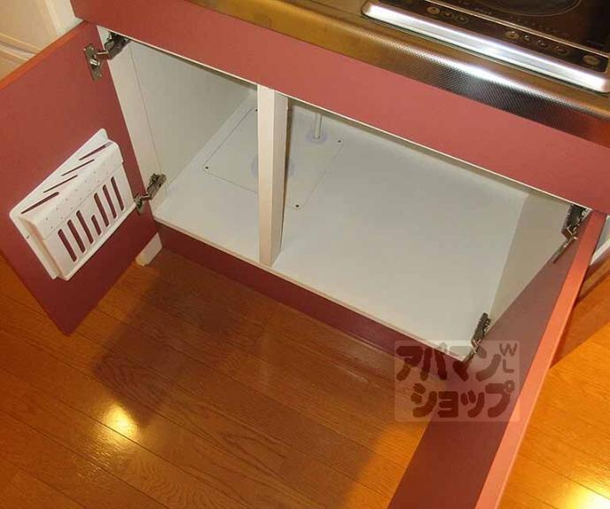 【レオパレスボンマルシェ山科】間取