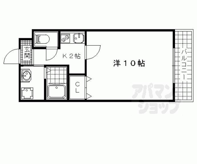 【メゾンクレール】間取