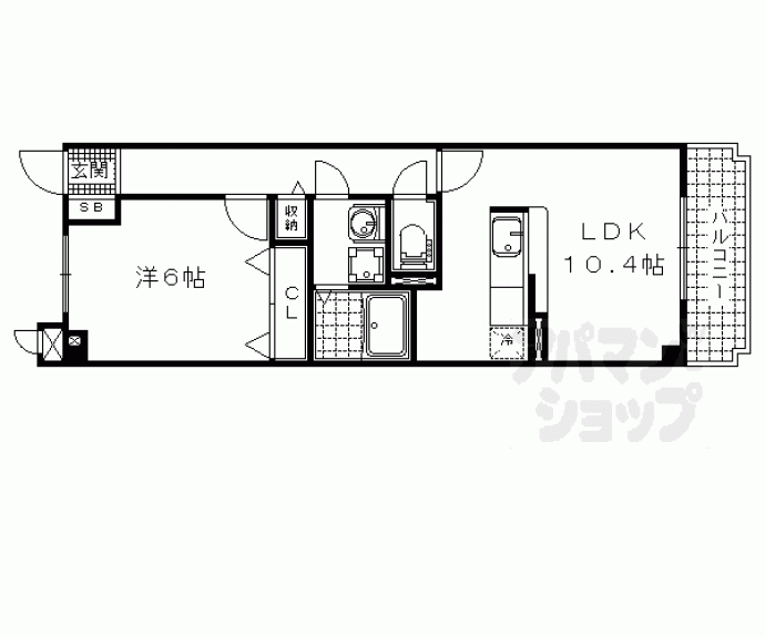 【Ｌｕｎａ　Ｅｓｔ】間取