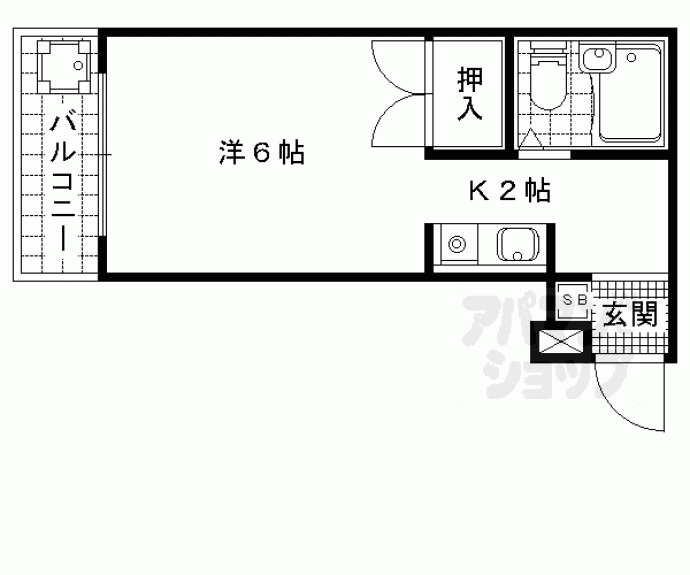 【ラクティー大宅】間取