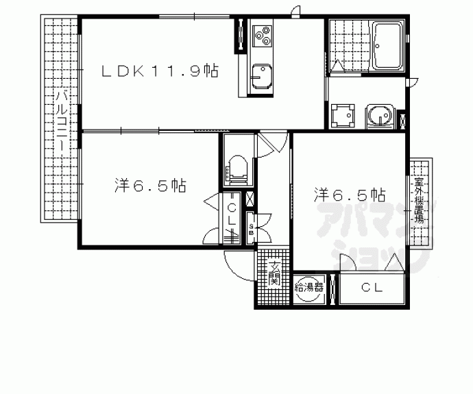 【シャーメゾン三久】間取