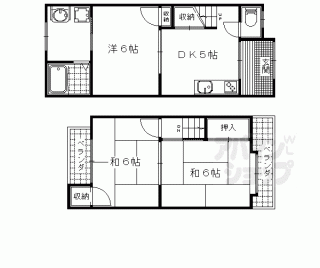 【西野小柳町貸家】