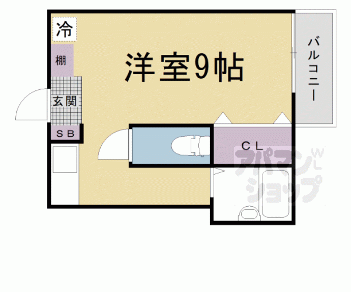 【京都 植村荘】間取