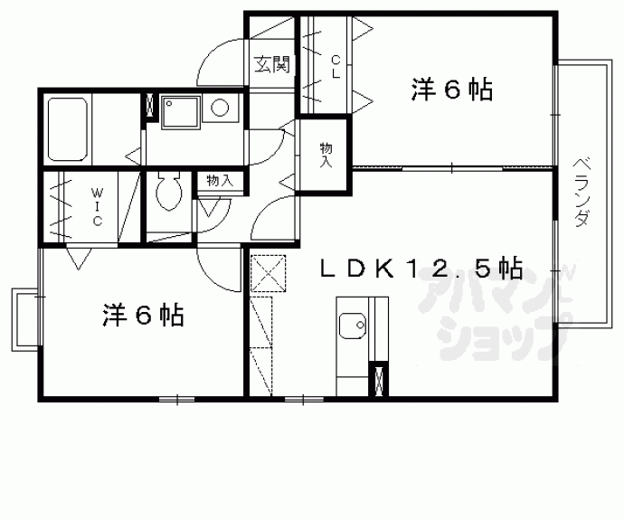 【ＭＡＥＤＥ　ＴＯＷＮ　Ｂ棟】間取