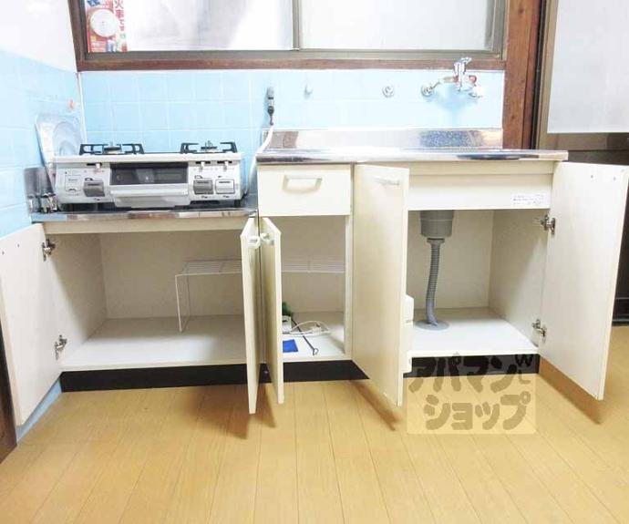 【椥辻中在家町貸家】間取