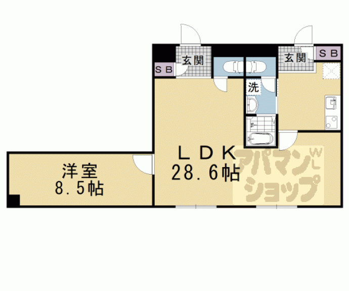 【Ritz神田】間取