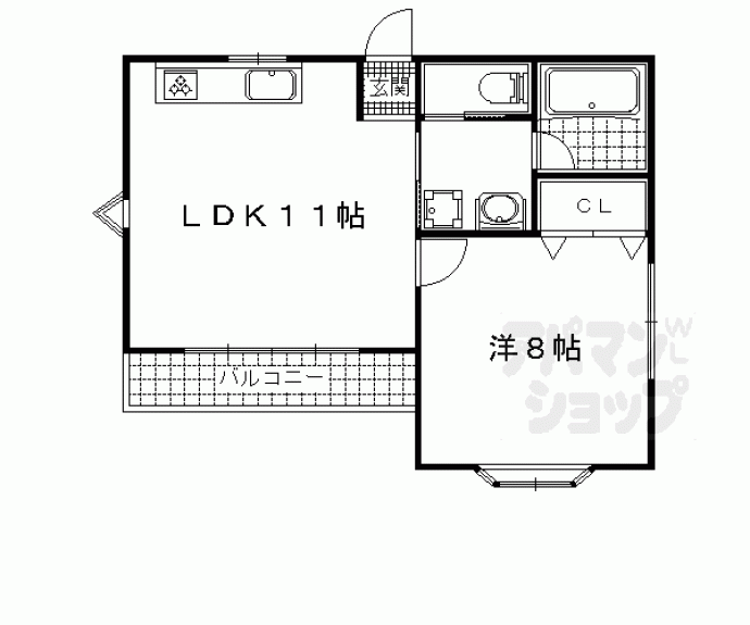 【エンジェルガーデン】間取