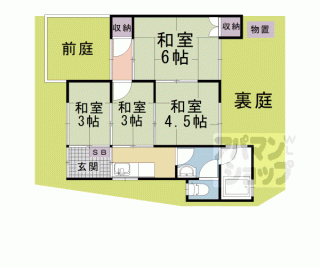 【御陵原西町貸家】