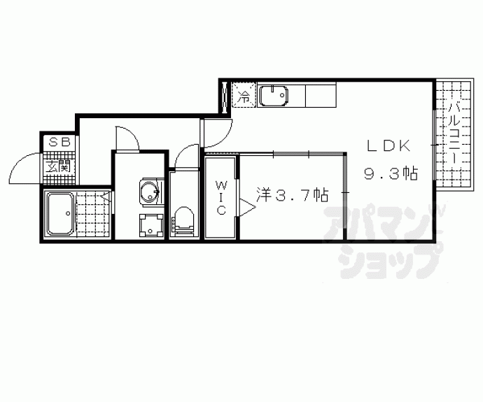 【アクティ勧修】間取