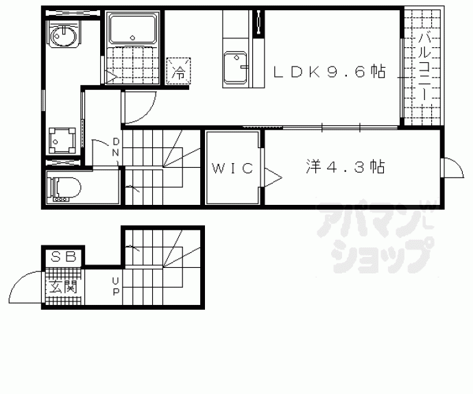【アクティ勧修】間取