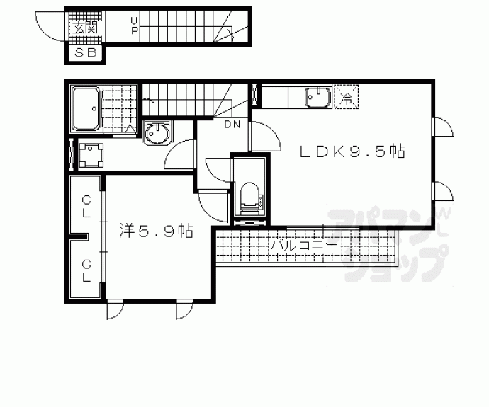 【アクティ勧修】間取