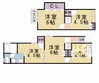 【川田山田貸家】