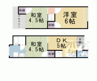 【小山南溝町貸家】