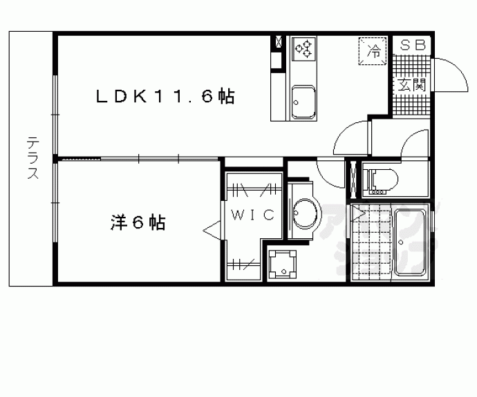 【ピグナフィオーレ　Ｂ棟】間取