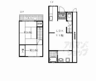 【御陵荒巻町貸家】