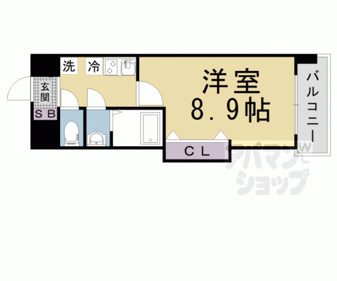 【ラグゼ山科】間取