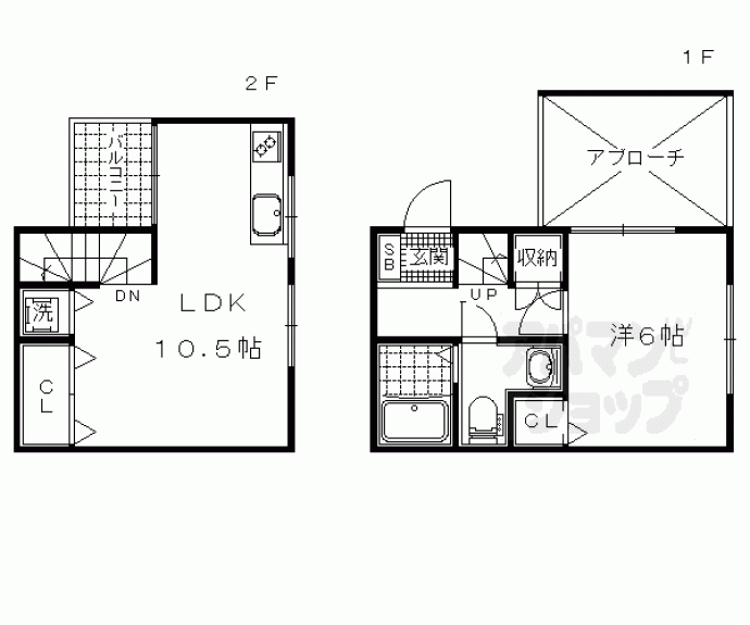 【プラウド御陵】間取