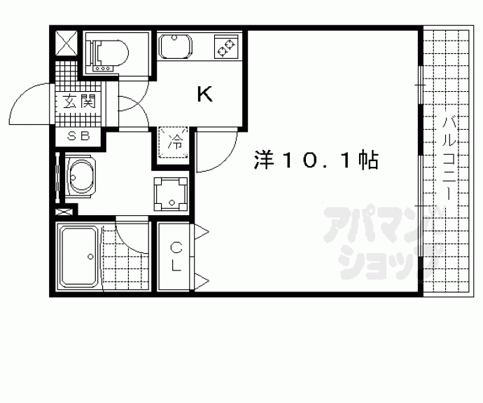 【パトリ・サワ】間取