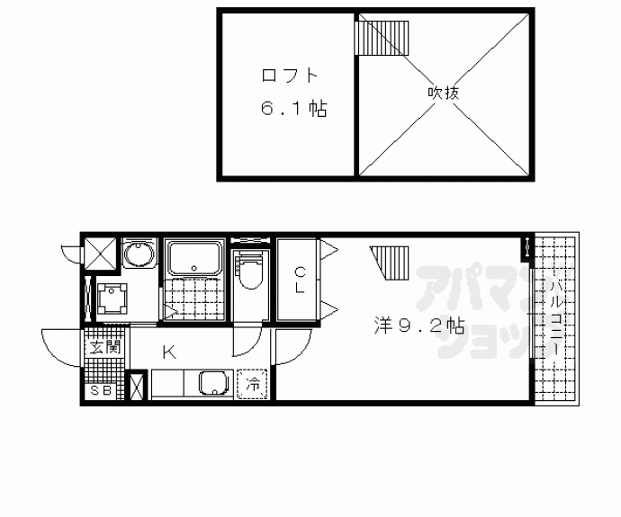【ロイヤルハピネス】間取
