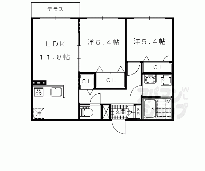 【御陵倶楽部】間取