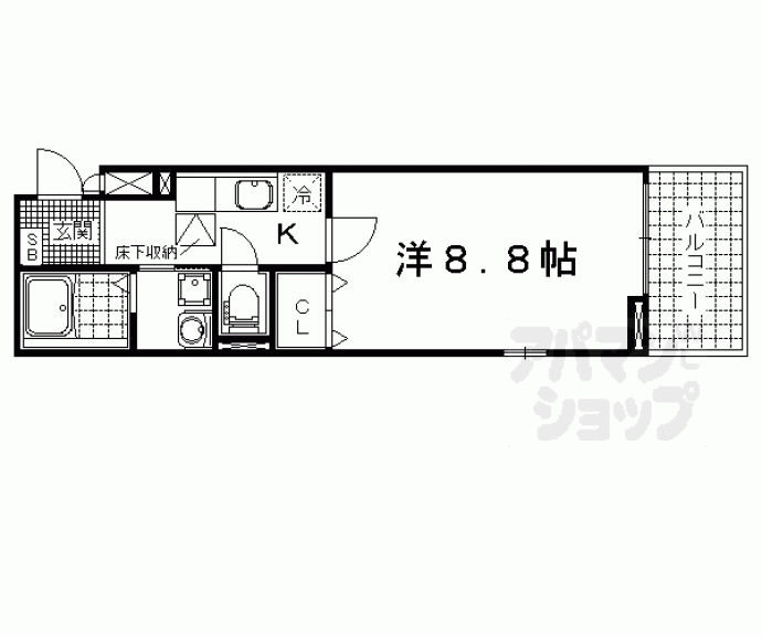 【ボヌール　アヴニール　Ⅲ】間取