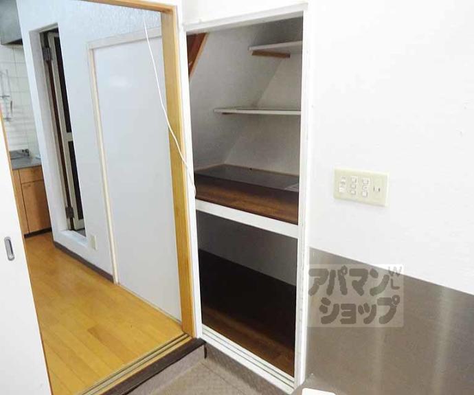 【西野八幡田町店舗付貸家】間取