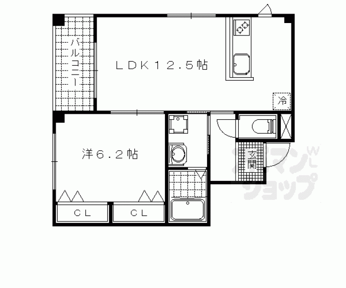 【セジュールひのき】間取