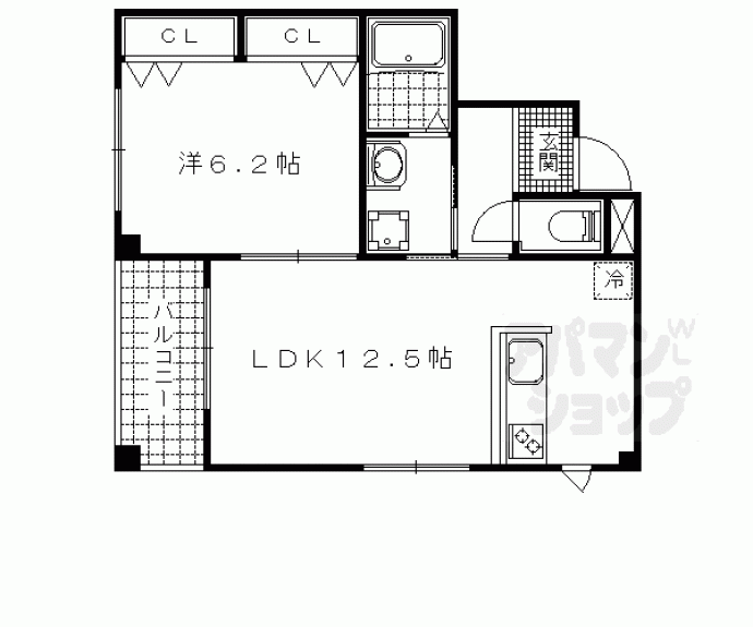 【セジュールひのき】間取