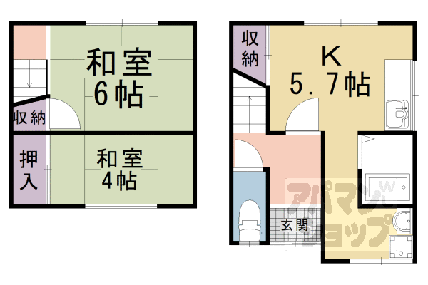 【北花山市田町テラスハウス】